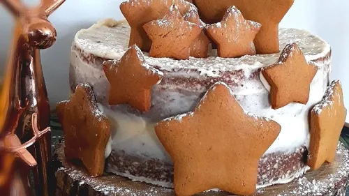 Gingerbread Latte Cake